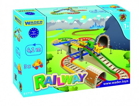 Kolejka z mostem Kid Cars 4,1 m Wader