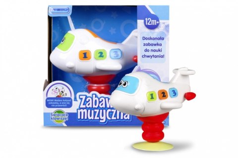 Muzyczny samolot na przyssawce Artyk