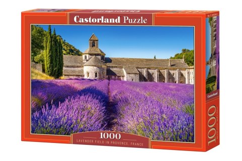 Puzzle 1000 elementów - Lawendowe pole w Prowansji Castor