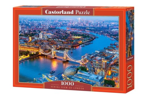 Puzzle 1000 elementów - Widok z powietrza na Londyn Castor