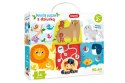 Puzzle Duuuże z dziurką 34 elementy CzuCzu