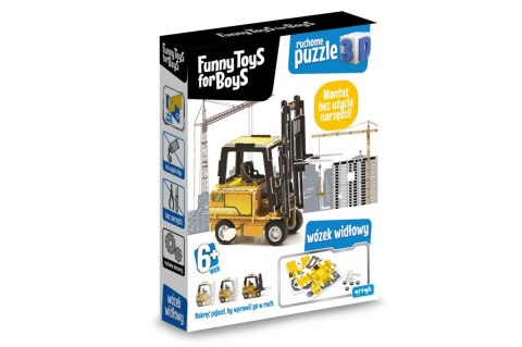 Puzzle Ruchome puzzle 3D- Wózek widłowy Artyk