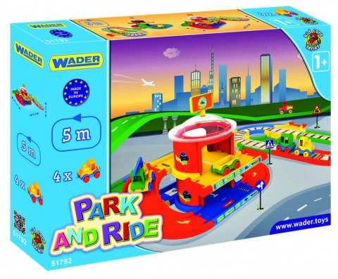 Stacja przesiadkowa kolejki Kid Cars 5 m Wader