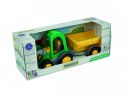 Traktor ładowarka z przyczepą Farmer 41 cm w pudełku Wader