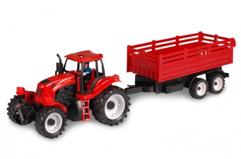 Traktor z maszyną rolniczą, mówiący po polsku Artyk