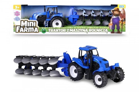 Traktor z maszyną rolniczą, mówiący po polsku Artyk