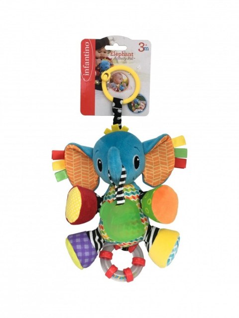 Zawieszka Infantino - Słonik z grzechotką B-kids