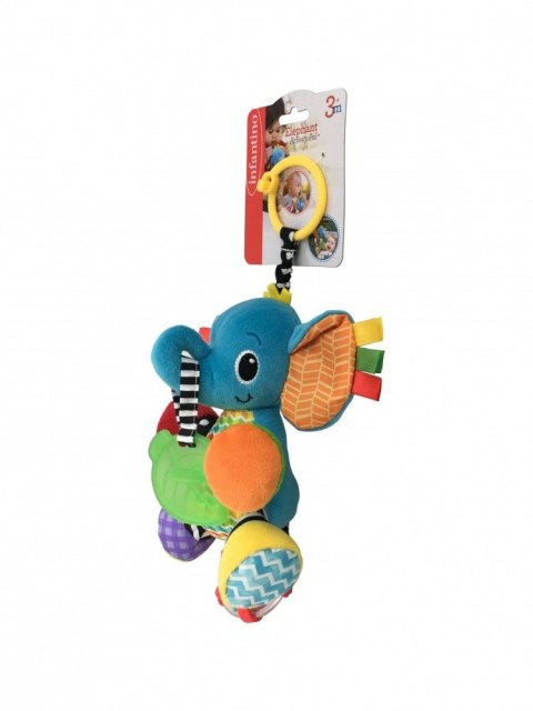 Zawieszka Infantino - Słonik z grzechotką B-kids