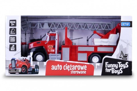 Auto Straż pożarna na radio Artyk