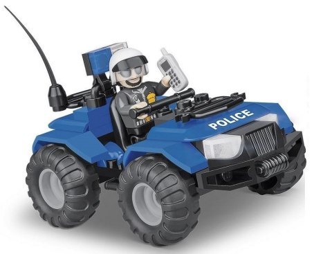 Klocki Action Town Policyjny Quad Patrolowy Cobi Klocki