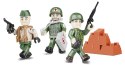 Klocki Mała Armia Amerykanie - 3 figurki z akcesoriami Cobi Klocki
