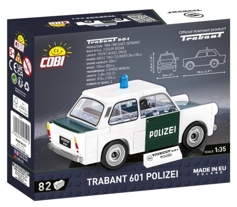 Klocki Trabant 601 Polizei Cobi Klocki