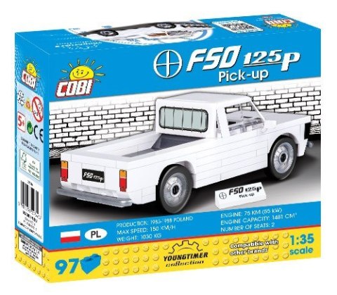 Klocki Youngtimer Collection FSO 125p Pick-up Cobi Klocki