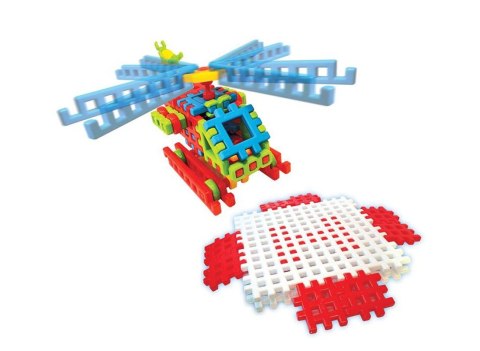 Klocki konstrukcyjne Helikopter Marioinex