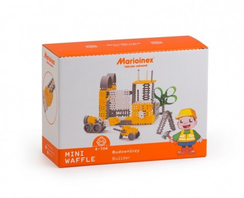 Klocki konstrukcyjne Mini Waffle Budowniczy Zestaw Duży Marioinex
