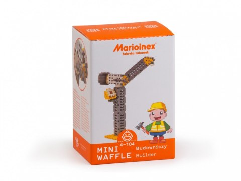 Klocki konstrukcyjne Mini Waffle Budowniczy Zestaw Średni Marioinex