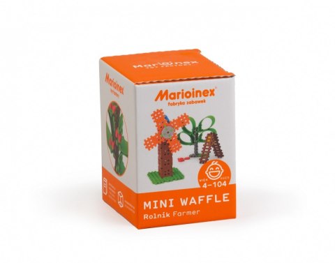 Klocki konstrukcyjne Mini Waffle Rolnik Zestaw Mały Marioinex