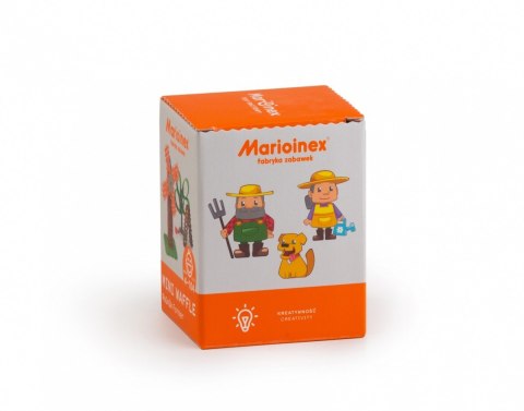 Klocki konstrukcyjne Mini Waffle Rolnik Zestaw Mały Marioinex