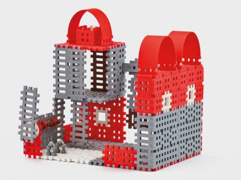 Klocki konstrukcyjne Mini Waffle Strażak Zestaw Duży Marioinex