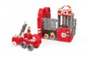 Klocki konstrukcyjne Mini Waffle Strażak Zestaw Duży Marioinex