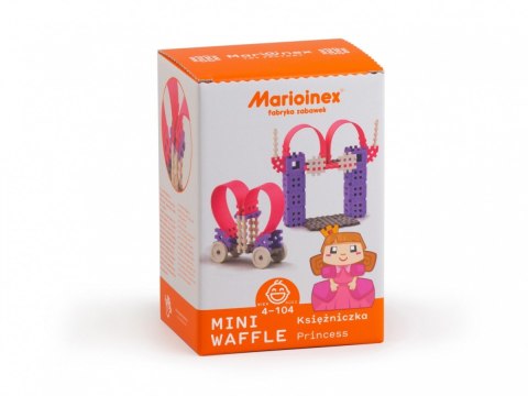 Klocki konstrukcyjne Mini Wafle Księżniczka Zestaw Średni Marioinex