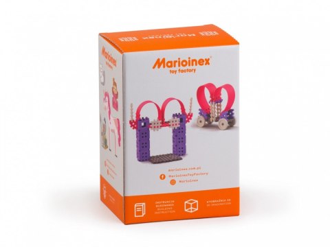 Klocki konstrukcyjne Mini Wafle Księżniczka Zestaw Średni Marioinex