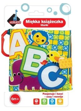 Książeczka miękka Literki ASKATO
