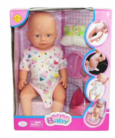 Lalka bobas do kąpania, pije i siusia 38 cm Madej