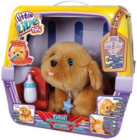 Maskotka interaktywna Little Live Pets Mój wymarzony przyjaciel Tuluś Cobi