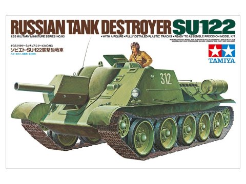 Mode plastikowyl Rosyjskie działo samobieżne SU-122 Tamiya