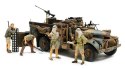 Model plastikowy Brytyjski pojazd dowodzenia LRDG w Afryce Północnej 1/35 + 7 figurek Tamiya