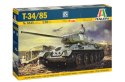 Model plastikowy Czołg T-34/85 ZAVOD 183 Mod.44 Italeri