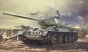 Model plastikowy Czołg T-34/85 ZAVOD 183 Mod.44 Italeri
