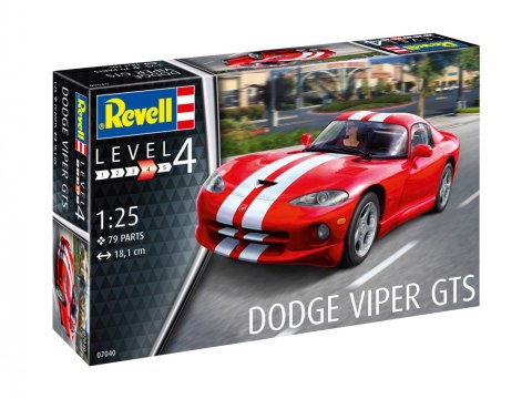 Model plastikowy Samochód Dodge Viper GTS Revell