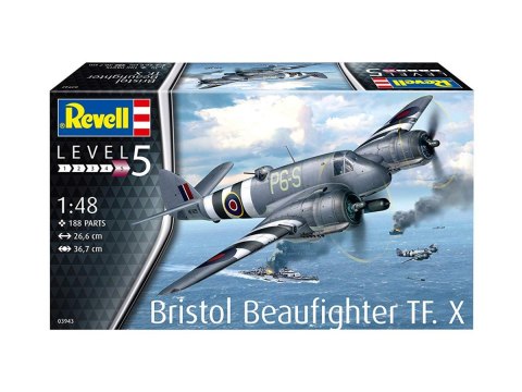 Model plastikowy Samolot Bristol Beaufighter TF.X Revell