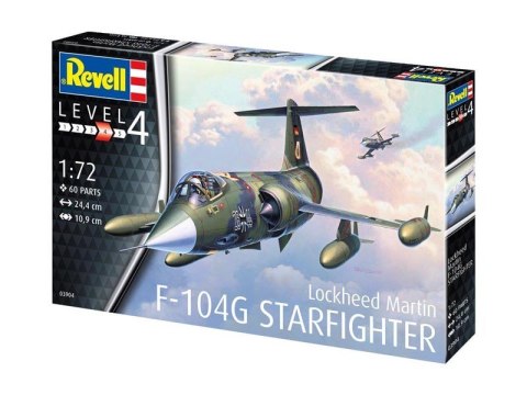 Model plastikowy Samolot F-104G Starfighter Revell