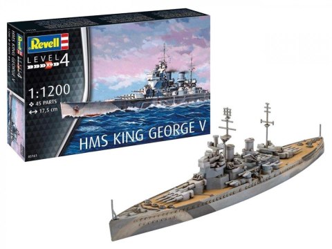 Model plastikowy Statek HMS King George V Revell