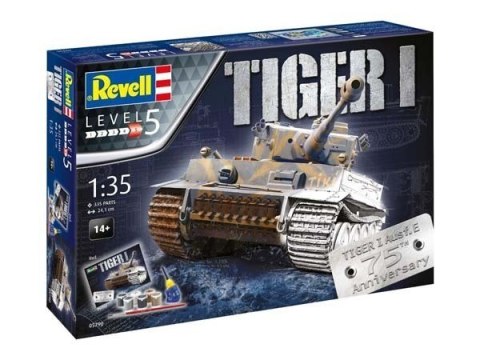 Zestaw upominkowy Model plastikowy 75 Years Tiger I Revell