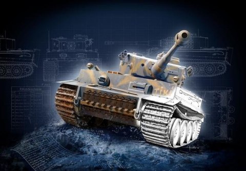 Zestaw upominkowy Model plastikowy 75 Years Tiger I Revell