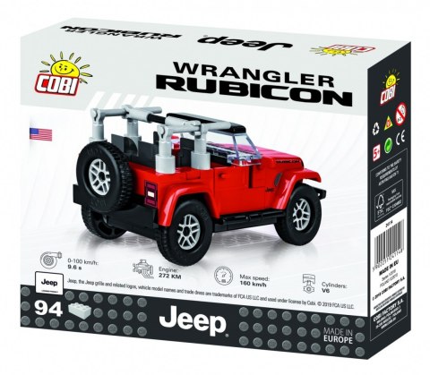 Klocki Jeep Wrangler Rubicon Cobi Klocki