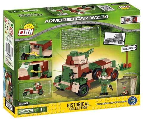 Klocki Mała Armia Armored Car wz.34 Cobi Klocki