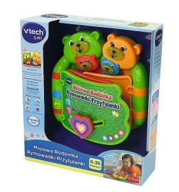Książeczka interaktywna Misiowa Rodzinka Rymowanki - Przytulanki Vtech