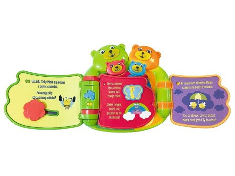 Książeczka interaktywna Misiowa Rodzinka Rymowanki - Przytulanki Vtech