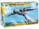 Model plastikowy IL-76TD Emercom rosyjski samolot transportowy Zvezda