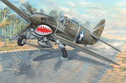 Model plastikowy P-40F War Hawk Trumpeter