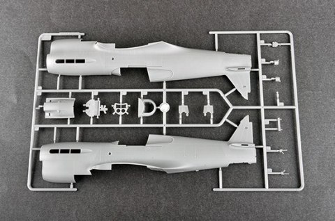 Model plastikowy P-40F War Hawk Trumpeter
