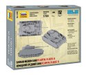 Model plastikowy Panzer IV Ausf.H niemecki czołg WWII Zvezda