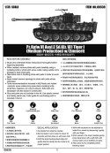 Model plastikowy Pz.Kpfw. VI Ausf.E Sd.Kfz.181 Tygrys I Trumpeter