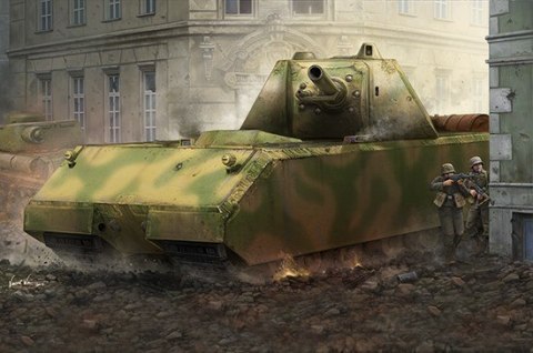 Model plastikowy Pz.Kpfw. VIII Maus Trumpeter