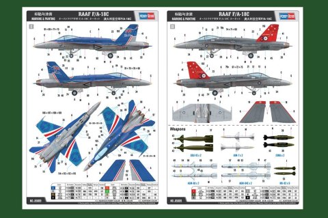 Model plastikowy RAAF F/A-18C Hobby Boss